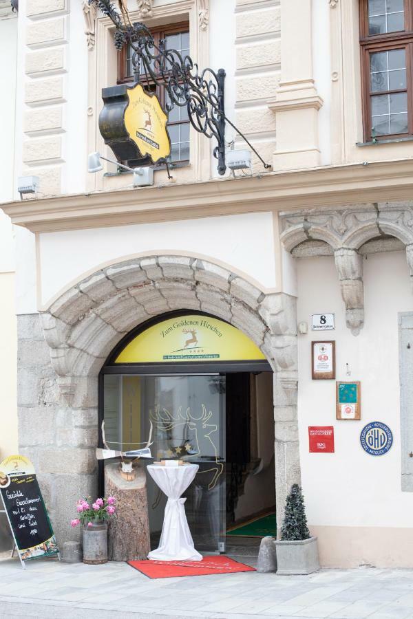 Hotel Zum Goldenen Hirschen Freistadt Exteriör bild