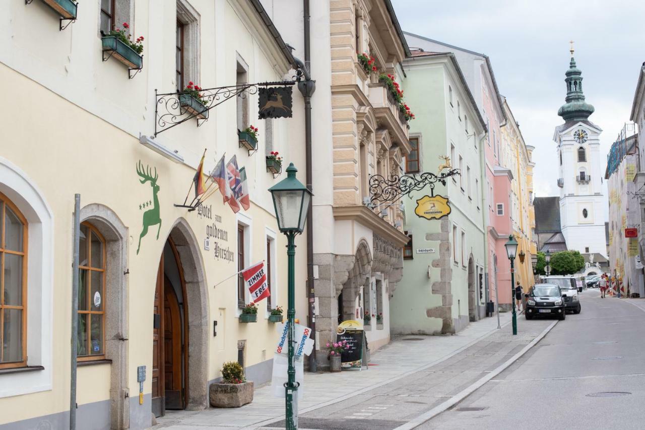 Hotel Zum Goldenen Hirschen Freistadt Exteriör bild
